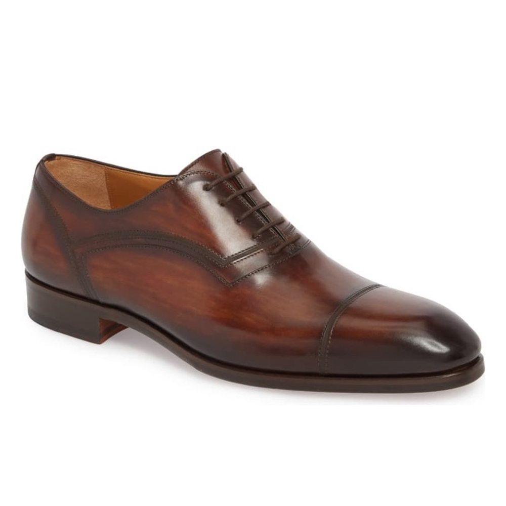 BNIB Magnanni men’s dress shoes brown